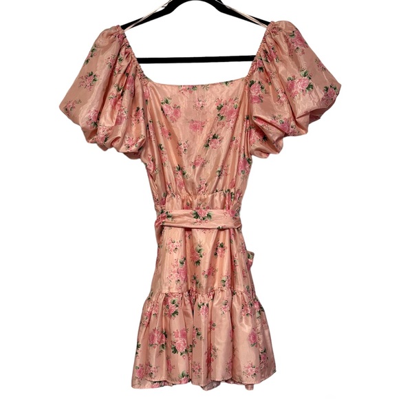 Love Shack Fancy X Target Cécile Puff Sleeve Dress (Size 6) - Picture 6 of 7